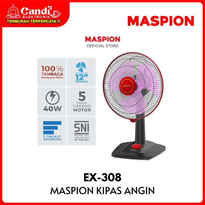 Desk Fan Maspion Ex-308  
